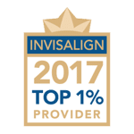 2017 Top 1 Percent Invisalign Provider